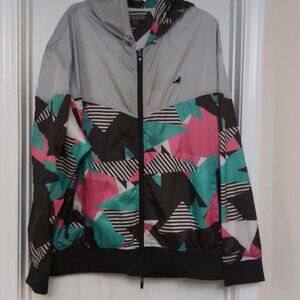 Vintage Staple Pigeon Brand Streetwear Windbreaker w/Hood 3XL